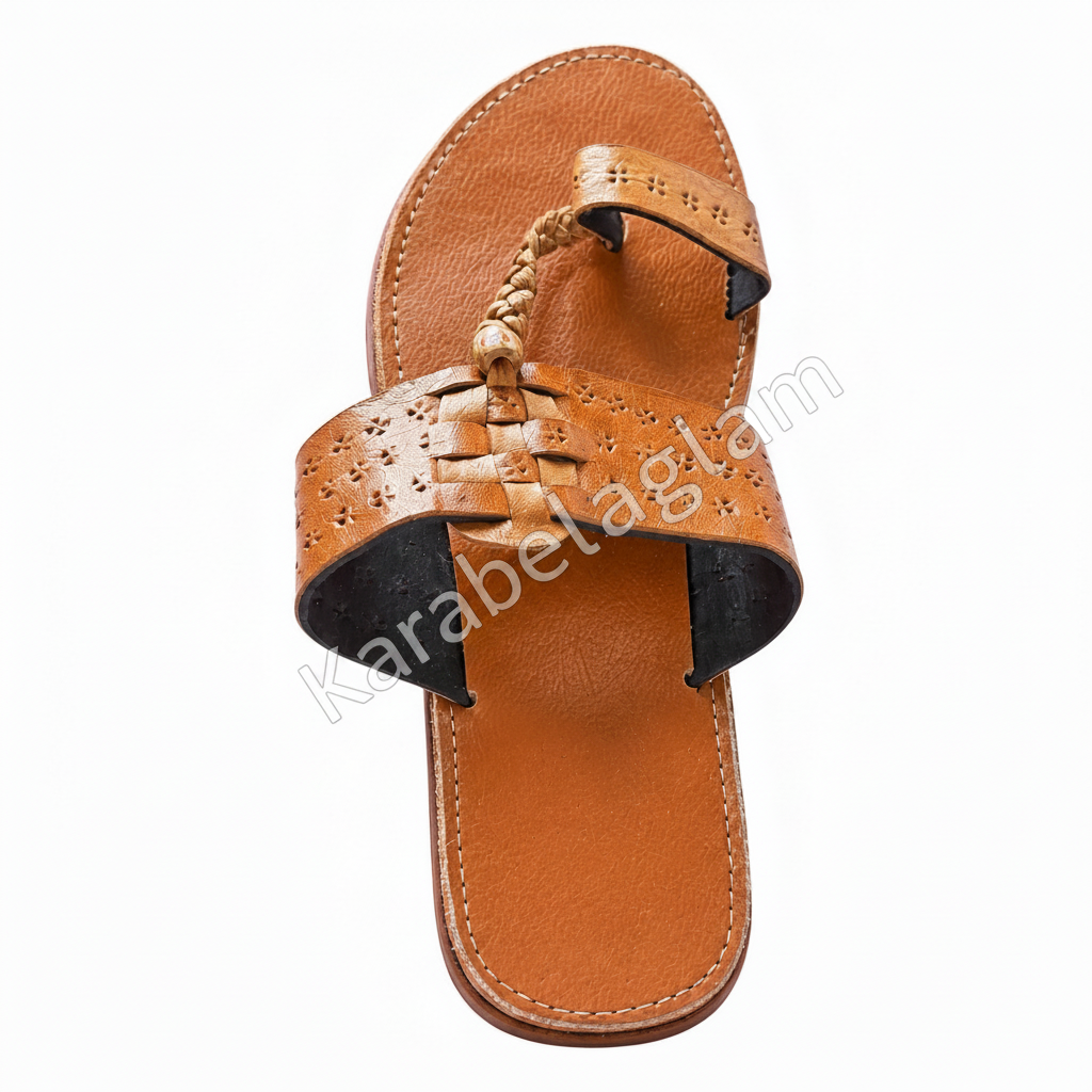 Leather Sandals From Haiti Size 9 – KarabelaGlam