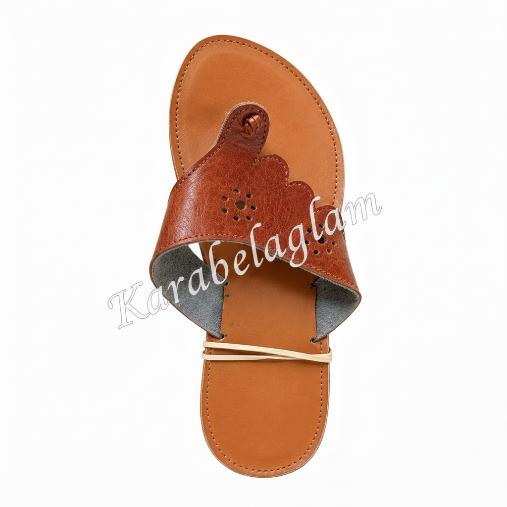 Leather Sandals From Haiti Size 9 – KarabelaGlam