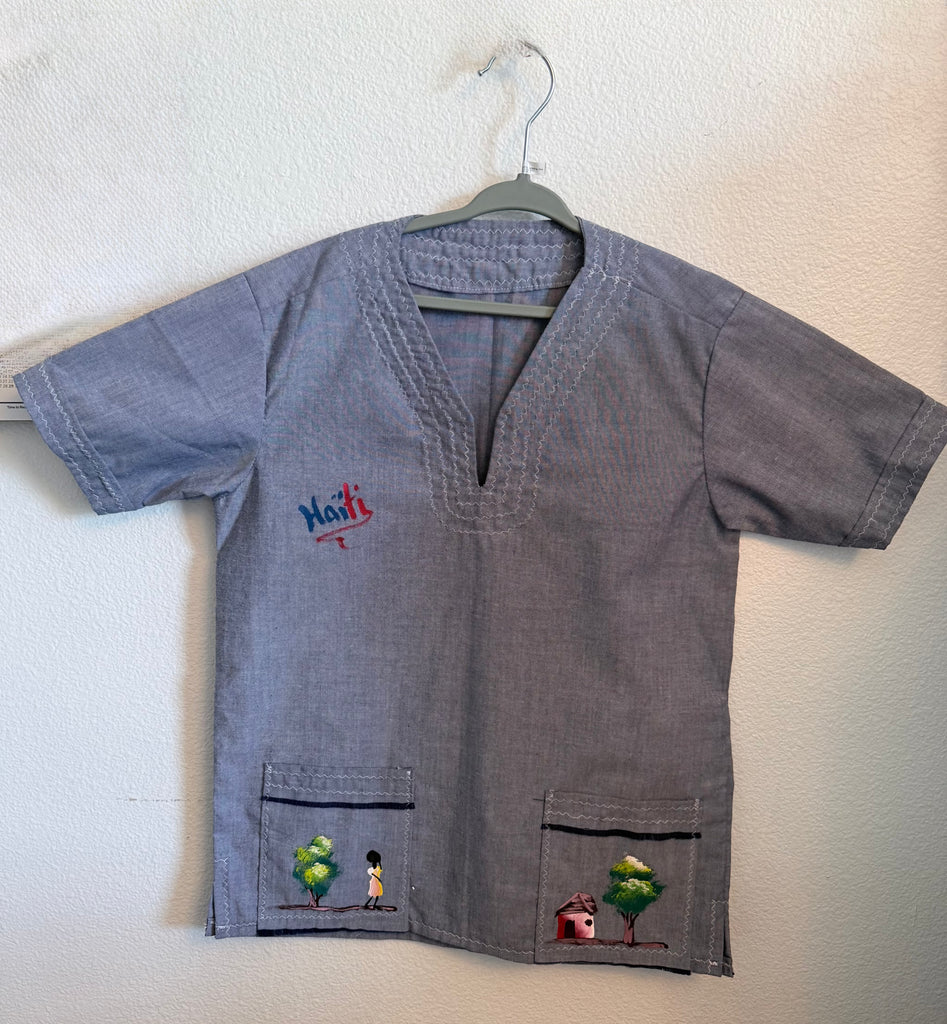 Ti Pouchon Painted Karabela Shirt