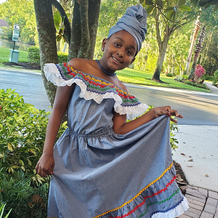 Haitian folklore dress hotsell