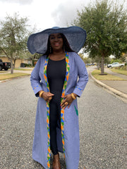 Hand Painted Kimono/Long Duster