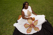 BURLAP MAXI DRESS