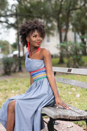 Short One Shoulder Karabela Dress